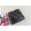 Image 3 : Vintage 1'' Mini Pool Ball Set in Original Box 