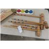 Image 2 : Vintage Jelinek Croquet Lawn Set in Original Box 