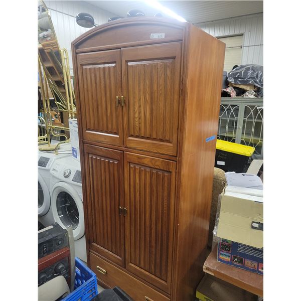 2pce Wardrobe 82'' x 35'' x 21'' 