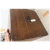 Image 5 : Antique Wood Immigrant Trunk 23'' x 43'' x 23'' 