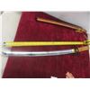 Image 3 : Decorative Samurai Sword with Sheath 26'' Long & 2 Cast 