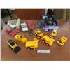 Image 1 : Diecast Cars, Plastic Construction Vehicles & Extra Parts 