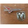Image 5 : Chrome Car Emblems, Keys, 1968 Saskatchewan Plate & More 