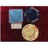 Image 1 : 3 Enamel Brewery Ashtrays: White Horse, Molson & Labatts 