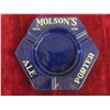 Image 3 : 3 Enamel Brewery Ashtrays: White Horse, Molson & Labatts 