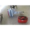 Image 2 : Johnson Outboard with Tank & Spare Prop, Working.