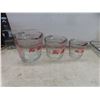 Image 2 : 3 Fireking Measuring Cups, 3 Anchor Baking Pans 