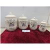 Image 1 : 4 Ceramic Canisters 