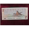 Image 2 : 1986 Uncirculated Canada $2 Bill 