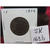 Image 1 : 1859 Canada Large Cent 