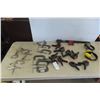 Image 1 : 6 Clamps, 10 Spring Clamps, 5 Vice Grip Clamps, Ear Safety