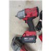 Image 2 : 3 Milwaukee 12V Tools: 1/2'' Impact Angle Grinder, 1/2'' Hammer 