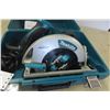 Image 2 : Makita 15amp Power Circular Saw with Case. Working. 