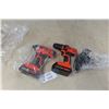 Image 1 : New Black&Decker 20V Drill , 1/4'' Impact, 2 Batteries & Chargers. 