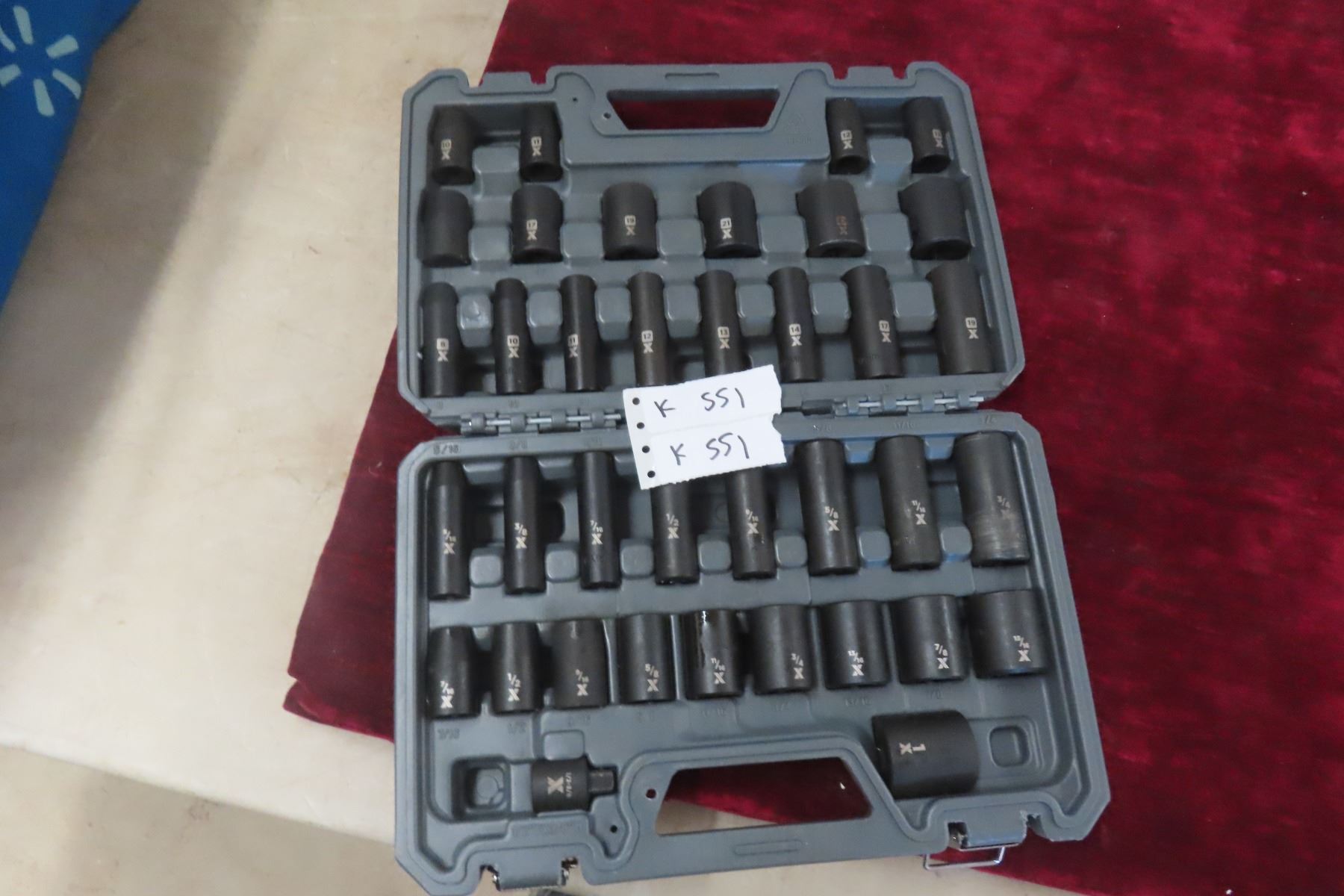 Maximum Socket Set 1/2'' (Standard & Metric) in Case - McSherry Auction ...