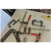 Image 2 : 11 Clamps: C, Pipe, Wood. 