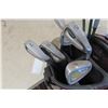 Image 2 : 10 Dunlop Right Handed Mens Golf Clubs with Bag 