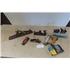 Image 8 : 4 Wood Planers, T Hex Keys, Letter Punch Set, Air Brad Nailer 