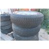 Image 2 :  Trailer Tires & Rims ST 205/75 DIS, Some Tires OK, 
