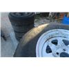 Image 5 :  Trailer Tires & Rims ST 205/75 DIS, Some Tires OK, 