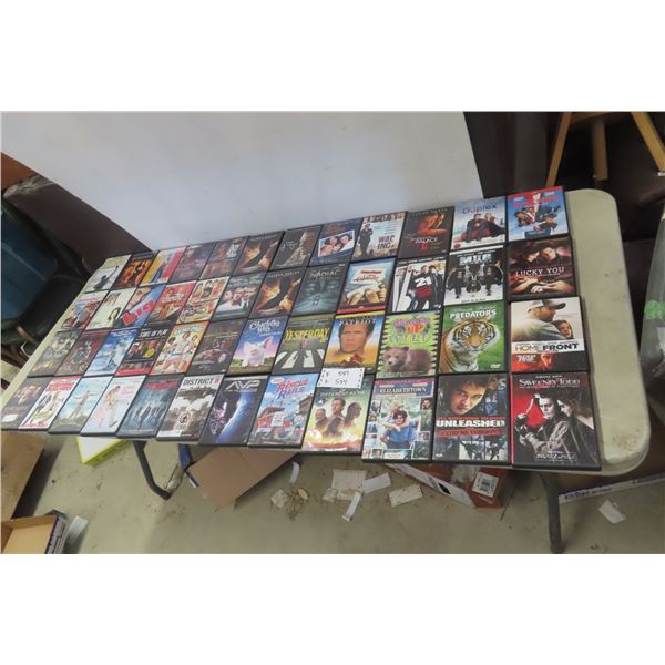 56 x DVD's