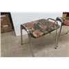 Image 2 : 2 x Vintage Stacking Stools with Chrome Legs
