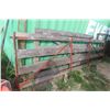 Image 1 : Metal Frame & Fir Plank Gates (1) 10ft, (1) 16ft , Both 