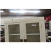 Image 2 : Painted Stepback Kitchen Cupboard 74'' x 36'' x 21'' 