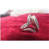 Image 5 : Sterling Silver Ring Size 7 1/2 9.2grams 