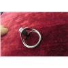 Image 6 : Sterling Silver Ring Size 7 1/2 9.2grams 