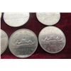 Image 3 : 16 Canadian $1 Coins 1960s, 70s, 80s