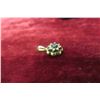 Image 2 : 14k Gold Diamond & Sapphire 1.5grams