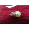 Image 8 : 14k Gold and Sterling Silver Size 6 1/2 6grams