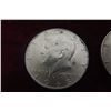 Image 4 : 2 USA 1/2 Dollar Coins : 1966 , 1968
