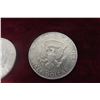 Image 5 : 2 USA 1/2 Dollar Coins : 1966 , 1968