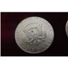 Image 6 : 2 USA 1/2 Dollar Coins : 1966 , 1968