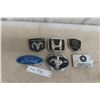 Image 1 : 6 Belt Buckles : Dodge, Ford, Chrysler 