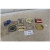 Image 1 : 9 Belt Buckles: Cards, Vegas, Hustle, Flags, Eagles 