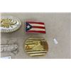Image 3 : 9 Belt Buckles: Cards, Vegas, Hustle, Flags, Eagles 