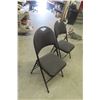 Image 2 : 6 Matching Folding Leg Chairs 