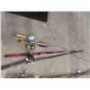 Image 2 : 12 Fishing Rods & 5 Reels