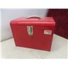Image 8 : Metal Tool Box with Screwdrivers, Files, Drill Bits