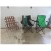 Image 1 : 2 Camping Chairs & Fold Up Lawn Chair