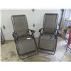 Image 1 : 2 Zero Gravity Lounge Chairs