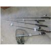 Image 1 : 4 Fishing Rods/Reels and Net