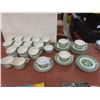 Image 1 : 51 Pieces China Tea Cups, Saucers, Creamer
