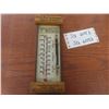Image 1 : Vintage Winnipeg Free Press Thermometer + Barometer