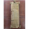 Image 2 : Vintage Winnipeg Free Press Thermometer + Barometer