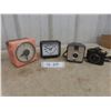 Image 1 : 2 Vintage Cameras, Clock Radio and Alarm Clock