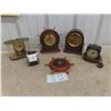 Image 1 : Vintage Electric Clocks, Travel Clock, 8 Day Clock, Thermometer